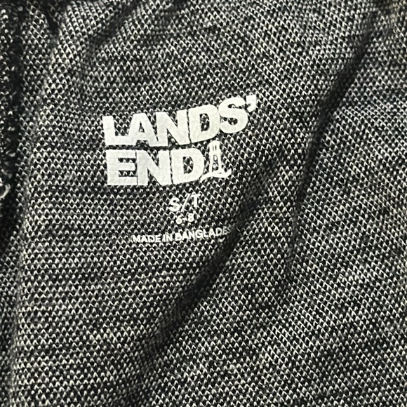 Lands End Elastic sport knit straight leg plaid pants trousers size small tall - Picture 5 of 5